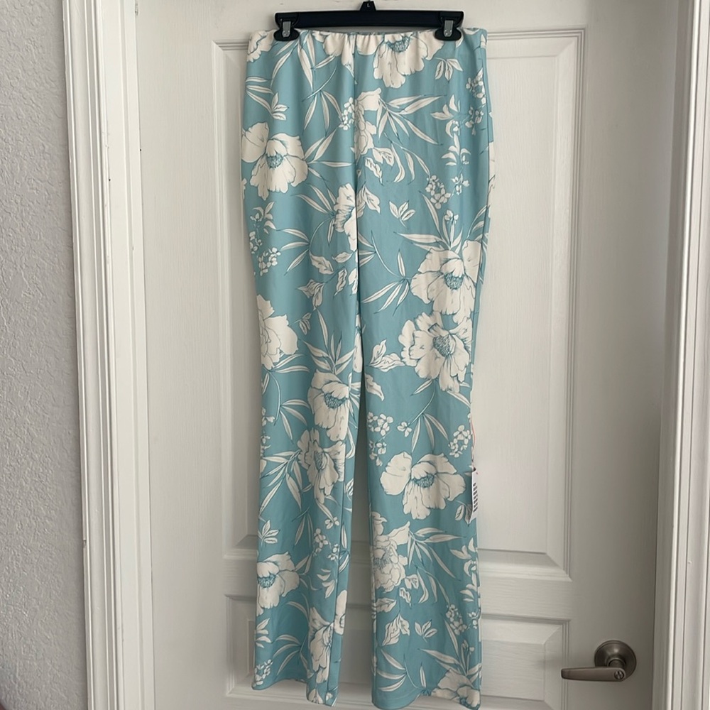 Asos Blue Floral Pant